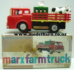 Farm Truck & Animals (Marx, Boxed, 285mm)-other-trucks-Model Barn
