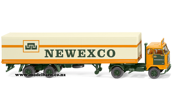 1/87 Volvo F88 Prime Mover & Semi Box Trailer "Newexco"