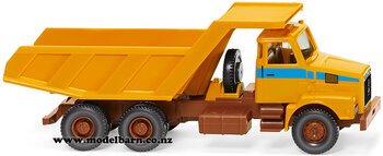 1/87 Volvo N10 3-Axle Tip Truck (Maize Yellow)-trucks-and-trailers-Model Barn