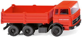 1/87 Mercedes 3-Axle Tip Truck (red & black) "Raab Karcher"-trucks-and-trailers-Model Barn