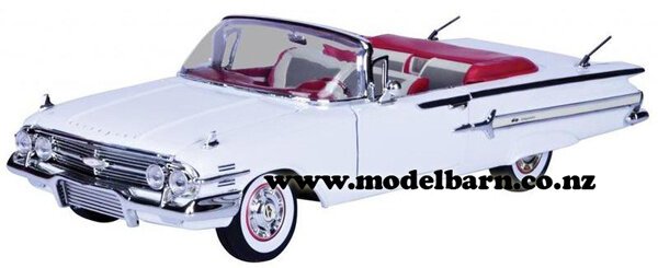 1/18 Chev Impala Convertible (1960, white) - Vehicles