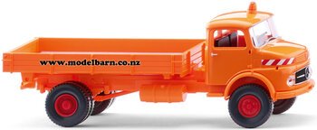 1/87 Mercedes LAK 710 2-Axle Tip Truck (Municipal Orange)-trucks-and-trailers-Model Barn