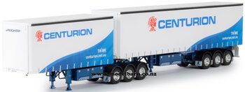 1/50 Freighter Tautliner B-Double Trailer Set "Centurion"-trucks-and-trailers-Model Barn