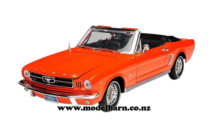 1/18 Ford Mustang Convertible (1964, orange)