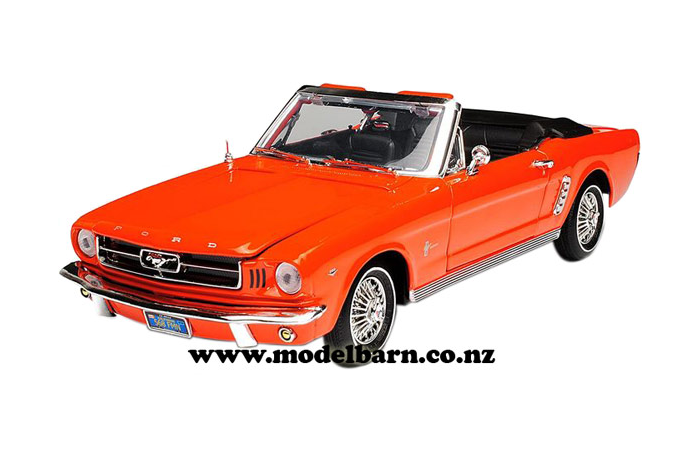 1/18 Ford Mustang Convertible (1964, orange)