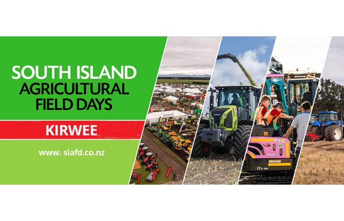 South Island Field Days April 1, 2, 3 2027