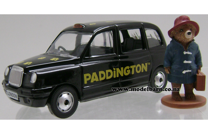 London Taxi & Paddington Bear Figurine