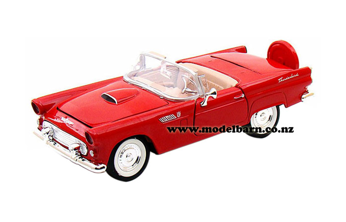 1/24 Ford Thunderbird Convertible (1956, red)