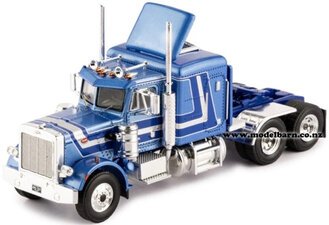 1/64 Peterbilt 359 Prime Mover (1973, blue)-trucks-and-trailers-Model Barn