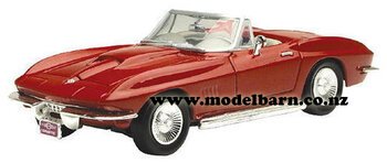 1/24 Chev Corvette Convertible (1967, red)-chevrolet-and-gmc-Model Barn