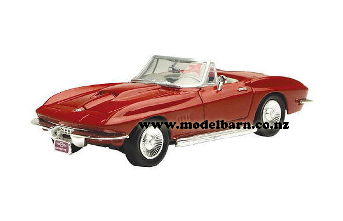 1/24 Chev Corvette Convertible (1967, red)