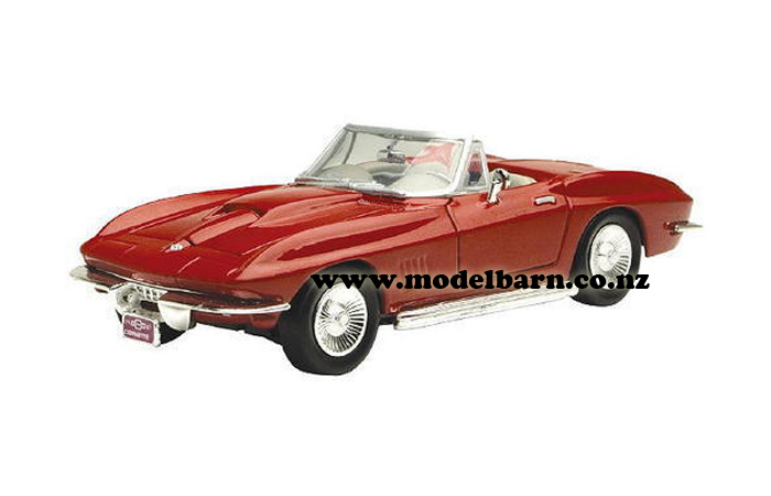 1/24 Chev Corvette Convertible (1967, red)