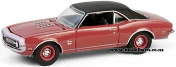 1/64 Chev Camaro SS 396 (1968, Cordova Maroon & Black)-vehicles-Model Barn