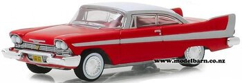 1/64 Plymouth Fury (1958, red & white) "Christine"-plymouth-Model Barn