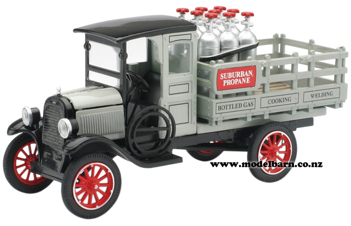 1/32 Chev Type D 1-Ton Stake Truck (1923, grey) "Suburban Propane"