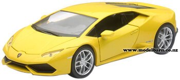 1/24 Lamborghini Huracan LP 610-4 (yellow)-lamborghini-Model Barn