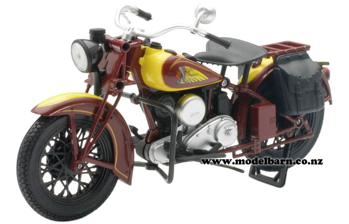 1/12 Indian Sport Scout (1934, brown & yellow)
