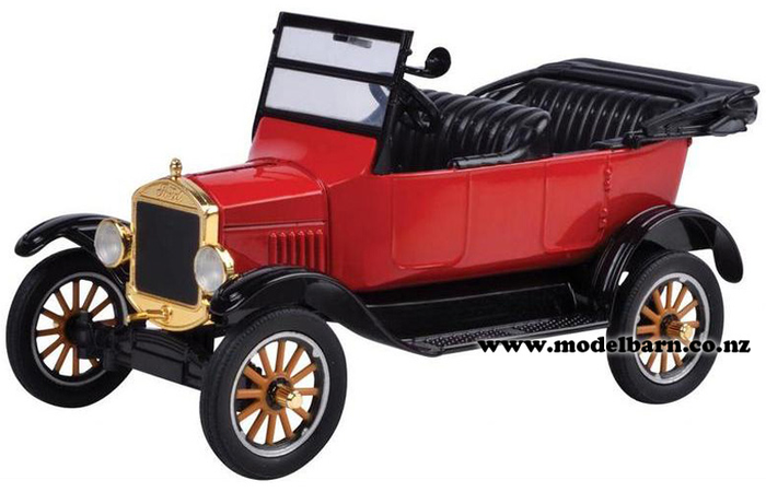 1/24 Ford Model T Tourer Convertible (1925, red)