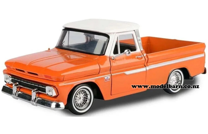 1/24 Chev C10 Fleetside Pick-Up (1966, orange & white)