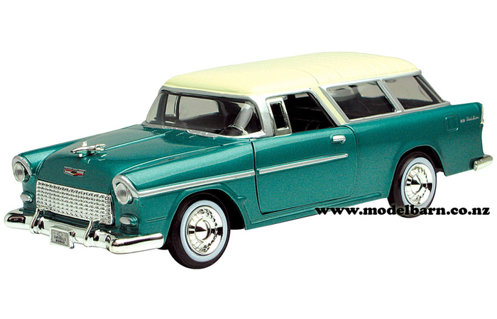 1/24 Chev Bel Air Nomad (1955, green & white)