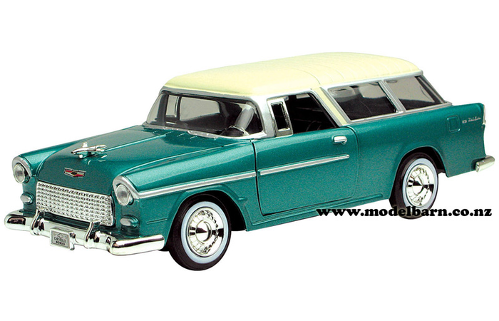 1/24 Chev Bel Air Nomad (1955, green & white)