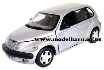 1/24 Chrysler PT Cruiser (silver)-chrysler-and-valiant-Model Barn