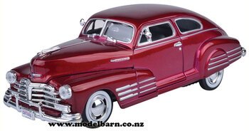 1/24 Chev Fleetline Aerosedan (1948, metallic crimson)-chevrolet-and-gmc-Model Barn