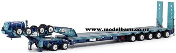 1/50 Drake 2x8 Dolly & 5x8 Low Loader Trailer "Mactrans Heavy Haulage"-trucks-and-trailers-Model Barn