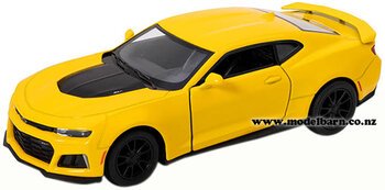 1/38 Chev Camaro ZL1 (2017, yellow)-chevrolet-and-gmc-Model Barn