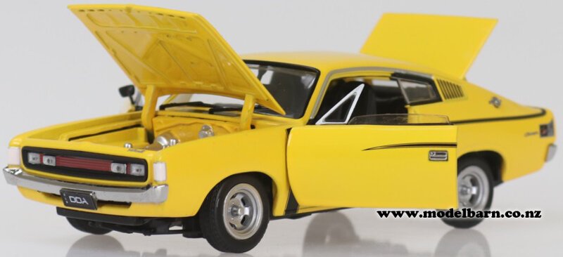 1/32 Valiant VH Charger E49 R/T (yellow) - Vehicles-Chrysler