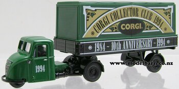 1/50 Scammell Scarab Prime Mover & Semi Box Trailer "Corgi Collector 1994"-scammell-Model Barn