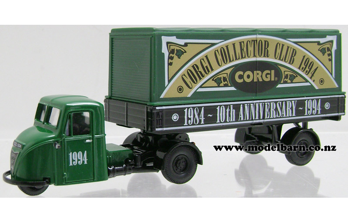 1/50 Scammell Scarab Prime Mover & Semi Box Trailer "Corgi Collector 1994"