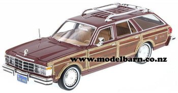 1/24 Chrysler LeBaron Station Wagon (1979, brown)-chrysler-and-valiant-Model Barn