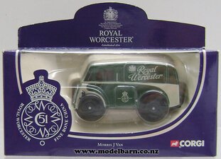 1/43 Morris J Van "Royal Worcester"-austin-and-morris-Model Barn