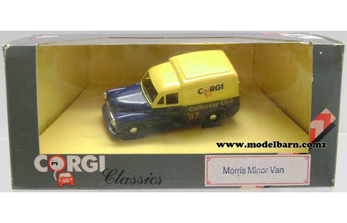 1/43 Morris Minor Van "Corgi Collector 1987"