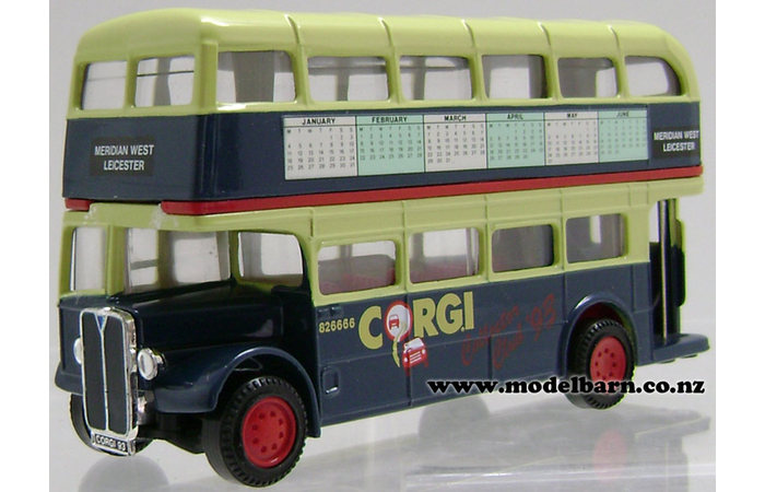 AEC Routemaster Bus "Meridian West Leicester" Corgi Collector Club 1993"