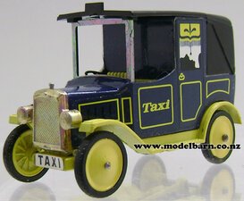 Happy Cab "Taxi" (blue & yellow, Dinky)-other-vehicles-Model Barn