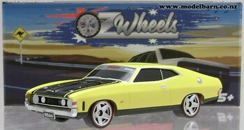 1/64 Ford XA Falcon Coupe (yellow & black) "2025 Diecast Model Expo"-vehicles-Model Barn