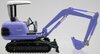 1/24 Hitachi EX30 Mini Excavator with Blade (purple)