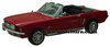 1/43 Ford Mustang Convertible (1964, red)