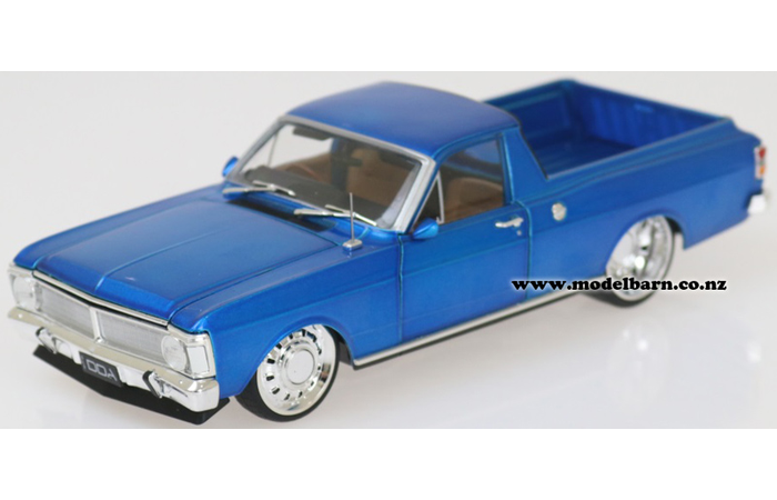 1/24 Ford XY Falcon Ute Custom Supercharged (blue)
