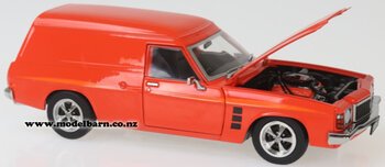 1/24 Holden HJ Panel Van (1975, Mandarin Red)-vehicles-Model Barn