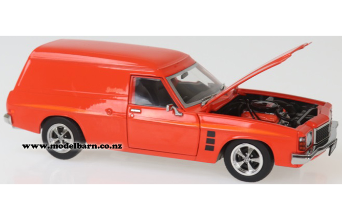 1/24 Holden HJ Panel Van (1975, Mandarin Red)