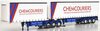 1/50 Freighter Tautliner B-Double Trailer Set "Chemcouriers"