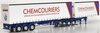 1/50 Freighter Tautliner B-Double Trailer Set "Chemcouriers"