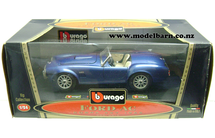 1/24 Ford AC Cobra 427 (1965, blue)