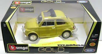 1/18 Fiat 500 L (1968, yellow)-other-vehicles-Model Barn