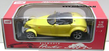 1/18 Plymouth Prowler (yellow)-plymouth-Model Barn