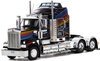 1/50 Kenworth T909 Prime Mover & Freighter Tautliner B-Double Trailer Set Combo "Ross Transport"