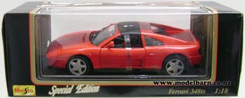 1/18 Ferrari 348ts (1990, red)-ferrari-Model Barn